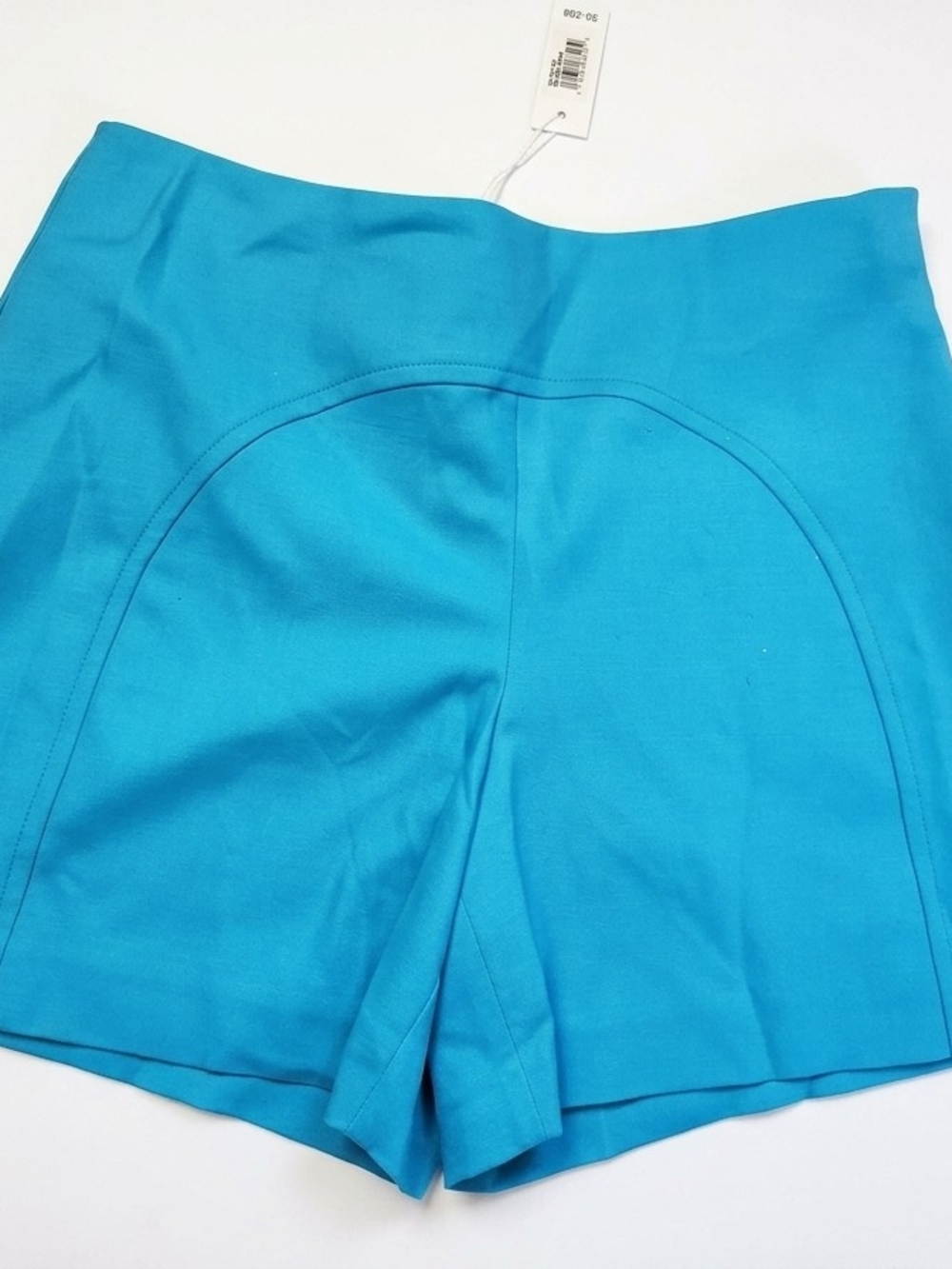 Nwt Trina‎ Turk Medora High-Waist Turquoise Women’s Shorts Size 4
